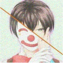 男角色读者头像国风款